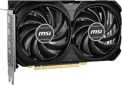 Видеокарта MSI PCI-E 4.0 RTX 4060TI 8G VENTUS 2X BLACK E1 OC NVIDIA GeForce RTX 4060TI 8Gb 128bit GDDR6 2565/18000 HDMIx1 DPx3 HDCP Ret