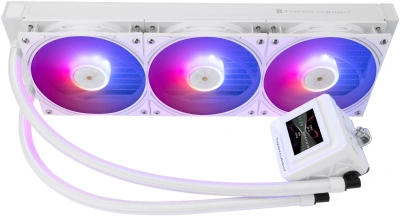 Система водяного охлаждения Thermalright Frozen Warframe SE 360 ARGB Soc-AM5/AM4/1151/1200/2066/2011/1700 белый 4-pin 29.8dB Al LCD Ret (F-WFRAME-SE-360-WH-ARGB)