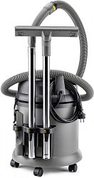 Строительный пылесос Karcher NT 27/1 1380Вт (уборка: сухая/сбор воды) серый