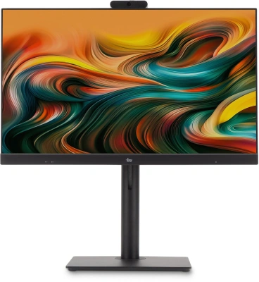 Моноблок IRU Tactio 23IH6P 23.8" Full HD i3 12100 (3.3) 16Gb SSD256Gb UHDG 730 FreeDOS WiFi BT Spk 120W Cam черный 1920x1080