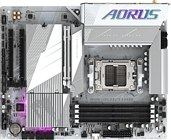 Материнская плата Gigabyte B650E AORUS ELITE X AX ICE Socket AM5 AMD B650 4xDDR5 ATX AC`97 8ch(7.1) 2.5Gg RAID+HDMI