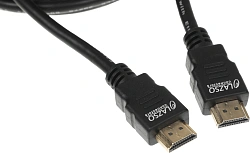 Кабель аудио-видео LAZSO WH-111 HDMI (m)/HDMI (m) 3м. позолоч.конт. черный (WH-111(3M))