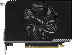 Видеокарта Palit PCI-E 4.0 PA-RTX3050 STORMX NVIDIA GeForce RTX 3050 6Gb 96bit GDDR6 1042/14000 DVIx1 HDMIx1 DPx1 HDCP Ret