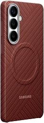 Чехол (клип-кейс) Samsung для Samsung Galaxy S26+ Carbon Magnet Case with MagSafe коралловый (EF-KS947SREGRU)