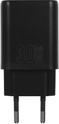 Сетевое зар./устр. Hoco Gentle PD30W+QC3.0 30W 3A (PD+QC) USB/USB Type-C универсальное черный (44358)