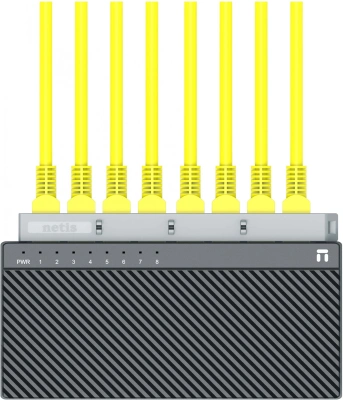 Коммутатор Netis ST3108GC (L2) 8x1Гбит/с неуправляемый