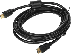 Кабель аудио-видео Ningbo HDMI (m)/HDMI (m) 3м. феррит.кольца позолоч.конт. черный (HDMI-3M-MG(VER1.4))