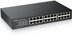 Коммутатор Zyxel GS1100-24E-EU0103F (L2) 24x1Гбит/с неуправляемый