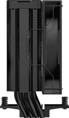 Устройство охлаждения(кулер) Deepcool AG400 Digital Bk ARGB Soc-AM5/AM4/1200/1700/1851 черный 4-pin 31.6dB Al+Cu LCD 220W 636gr Ret (R-AG400-BKADMN-G-1)
