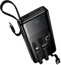 Мобильный аккумулятор Hoco J156 Founder 10000mAh QC3.0/PD3.0 22.5W 3A черный (62277)