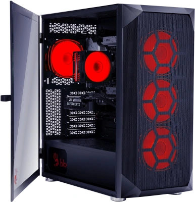ПК Bloody BD-PC RB65C2 MT Ryzen 5 7500F (3.7) 16Gb SSD1Tb RTX4060 8Gb Windows 11 Home 64 GbitEth 650W черный (2086010)