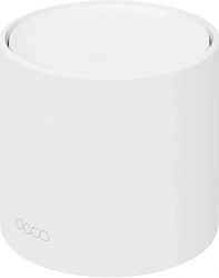 Бесшовный Mesh роутер TP-Link Deco X10 (DECO X10(1-PACK)) AX1500 10/100/1000BASE-TX белый