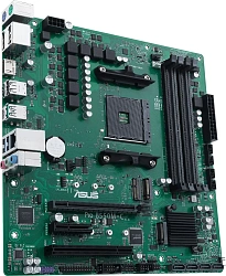 Материнская плата Asus PRO B550M-C/CSM Soc-AM4 AMD B550 4xDDR4 mATX AC`97 8ch(7.1) GbLAN RAID+HDMI+DP
