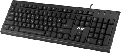 Клавиатура Acer OKW120 черный USB Multimedia (ZL.KBDEE.006)