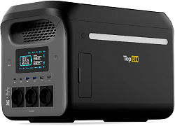 Электростанция портативная TopON Home TOP-H1800 384000mAh 12A QC3.0/PD3.0 6xUSB черный/серый (103762)