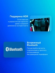 Телевизор LED Sber 32" SDX-32F2139 Салют ТВ Frameless черный FULL HD 60Hz DVB-T DVB-T2 DVB-C DVB-S DVB-S2 USB WiFi Smart TV
