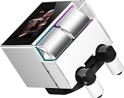 Система водяного охлаждения PcCooler DS360 Display ARGB Soc-AM5/AM4/1200/1700/1851 белый 4-pin 39.8dB Al LCD 310W Ret (DS360-WHAWXY-GL)