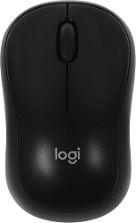 Мышь Logitech B220 Silent черный оптическая 1000dpi silent беспров. USB 2but (910-005553)