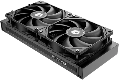 Система водяного охлаждения ID-Cooling Dashflow 240 Basic Soc-AM5/AM4/1200/1700/1851 черный 4-pin 15.2-35.2dB Al+Cu 260W Ret (DASHFLOW 240 BASIC BLACK)