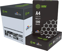 Бумага Cactus CS-LPA4120500 A4 марка A/120г/м2/500л./белый CIE170% для лазерной печати