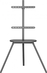 Подставка для телевизора Cactus CS-ST2844GY темно-серый 43"-65" макс.40кг напольный