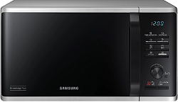 Микроволновая Печь Samsung MG23K3515AS/BW 23л. 800Вт серебристый/черный