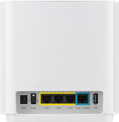 Бесшовный Mesh роутер Asus ZenWiFi XT9 (W-2-PK) AX7800 10/100/1000/2500BASE-T белый (упак.:2шт)