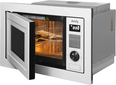 Микроволновая печь Domfy DM2540BW WG 25л. 900Вт белый (встраиваемая)