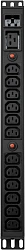 Блок распределения питания Powercom PDU-16A-type 1 PDU-16AV14-12C3-C9-C2-2G