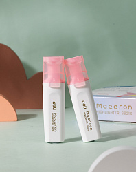 Текстовыделитель Deli ES621Spink Macaron скошенный пиш. наконечник 1-5мм розовый