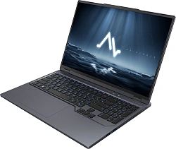 Ноутбук Maibenben X16F-R98957T Ryzen 9 8940HX 32Gb SSD1Tb NVIDIA GeForce RTX5070Ti 12Gb 16" IPS QHD+ (2560x1600) Windows 11 Home grey WiFi BT Cam (X16F-R98957T0JGRHG4E10)