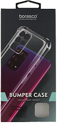 Чехол (клип-кейс) BoraSCO для Tecno Pova 5 Bumper Case прозрачный (72321)