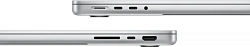 Ноутбук Apple MacBook Pro A2992 M3 Max 14 core 36Gb SSD1Tb/30 core GPU 14.2" Liquid Retina XDR (3024x1964) macOS silver WiFi BT Cam (Z1AZ0002N(MRX83))