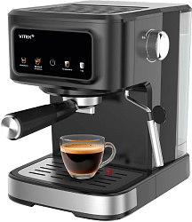 Кофеварка рожковая Vitek Gracia VT-CME1502 1100Вт черный
