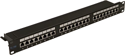 Патч-панель Lanmaster TWT-PP24STP 19" 1U 24xRJ45 кат.5e FTP
