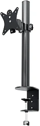 Кронштейн для мониторов Holder MDS-M101-B черный 13"-32" макс.8кг настольный поворот и наклон верт.перемещ.