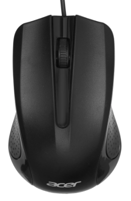 Мышь Acer OMW010 черный оптическая 1200dpi USB 3but (ZL.MCEEE.001)
