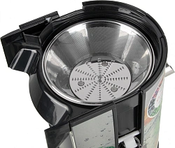 Соковыжималка центробежная Polaris PEA 0829 800Вт рез.сок.:350мл. серебристый/рисунок