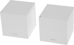 Бесшовный Mesh роутер Tenda MW12 (MW12(2-PACK)) AC2100 10/100/1000BASE-TX белый (упак.:2шт)