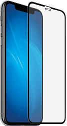 Защитное стекло для экрана DF iColor-19 черный для Apple iPhone XR/11 1шт. (DF ICOLOR-19 (BLACK))