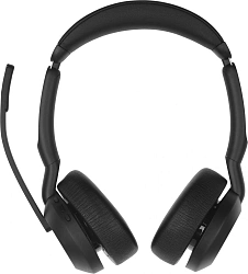 Наушники с микрофоном Jabra Evolve2 55 Link380c MS Stand черный накладные BT оголовье (25599-999-889)