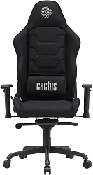 Кресло Cactus CS-CHR-MC04-BBK черный крестов. сталь пластик черный