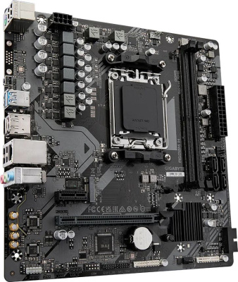 Материнская плата Gigabyte A620M H SocketAM5 AMD A620 2xDDR5 mATX AC`97 8ch(7.1) GbLAN RAID+HDMI+DP