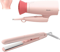 Фен Philips BHP398/00 1600Вт розовый