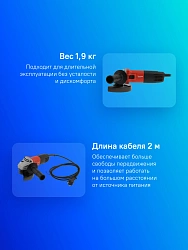 Углошлифовальная машина Makita M9508 720Вт 11000об/мин рез.шпин.:M14 d=125мм