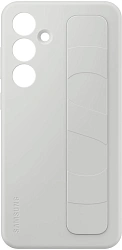 Чехол (клип-кейс) Samsung для Samsung Galaxy S24 FE Standing Grip Case S24FE серый (EF-GS721CJEGRU)