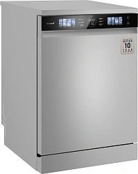 Посудомоечная машина Weissgauff DW 998 Touch Inverter Dual Fan Dry нержавеющая сталь (полноразмерная) инвертор