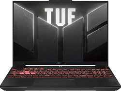 Ноутбук Asus TUF Gaming A16 FA607NUG-WH73 Ryzen 7 7445HS 16Gb SSD512Gb NVIDIA GeForce RTX4050 6Gb 16" IPS WUXGA (1920x1200) Windows 11 Home Multi Language grey WiFi BT Cam (90NR0MU3-M00AT0)