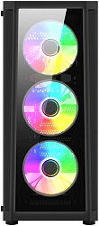 Корпус Bloody BD-CC120F черный без БП ATX 8x120mm 1xUSB2.0 1xUSB3.0 audio bott PSU