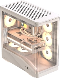 Корпус Formula Crystal U9 белый без БП ATX 2xUSB3.0 audio bott PSU